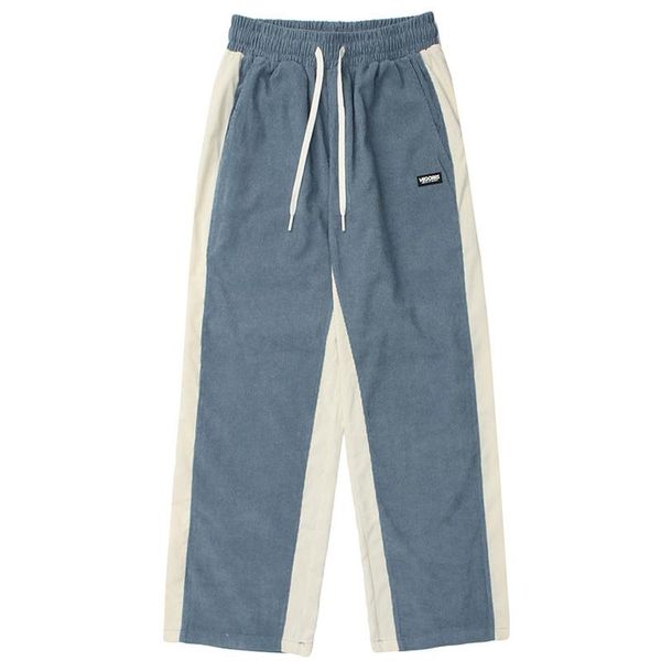 men's pants mens casual loose patchwork hiphop streetwear drawstring straight sweatpants oversized jogger male trousers, Black
men's pants mens casual loose patchwork hiphop streetwear drawstring straight sweatpants oversized jogger male trousers, Black