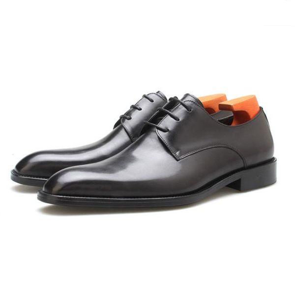 fashion black / deep brown derby wedding shoes genuine leather social dress mens business
fashion black / deep brown derby wedding shoes genuine leather social dress mens business