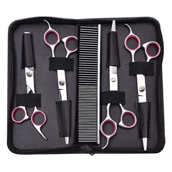 dog grooming 6pcs set pet safety scissors teddy shearing trimming tools round head
dog grooming 6pcs set pet safety scissors teddy shearing trimming tools round head