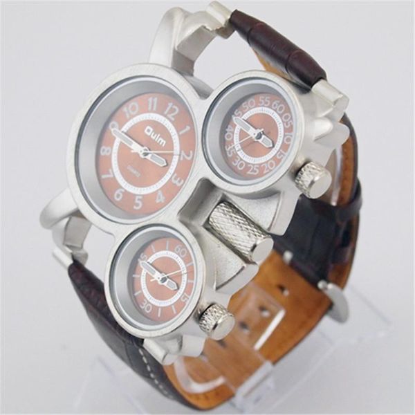 wristwatches big oulm sport watch leather male relojes lujo marcas men military army designer gifts ad black, Slivery;brown
wristwatches big oulm sport watch leather male relojes lujo marcas men military army designer gifts ad black, Slivery;brown