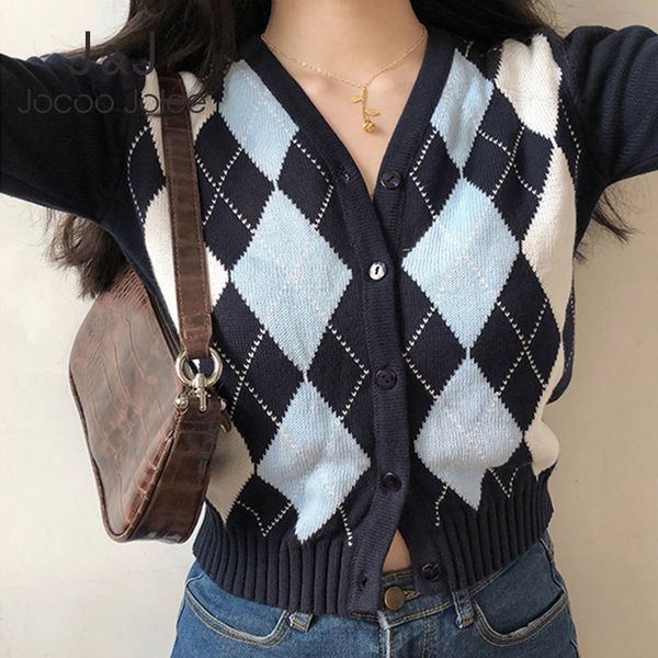 jocoo jolee vintage geometric pattern cardigan sweater women fashion autumn warm long sleeve korean chic outwear 210518, White
jocoo jolee vintage geometric pattern cardigan sweater women fashion autumn warm long sleeve korean chic outwear 210518, White