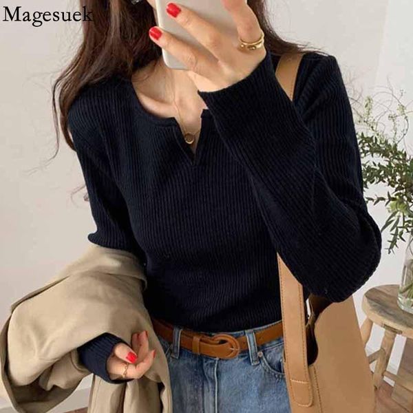 women's sweaters korean style vintage knitted sweater v-neck striped 2021 autumn slim long sleeve stretch bottoming women 16762, White;black
women's sweaters korean style vintage knitted sweater v-neck striped 2021 autumn slim long sleeve stretch bottoming women 16762, White;black