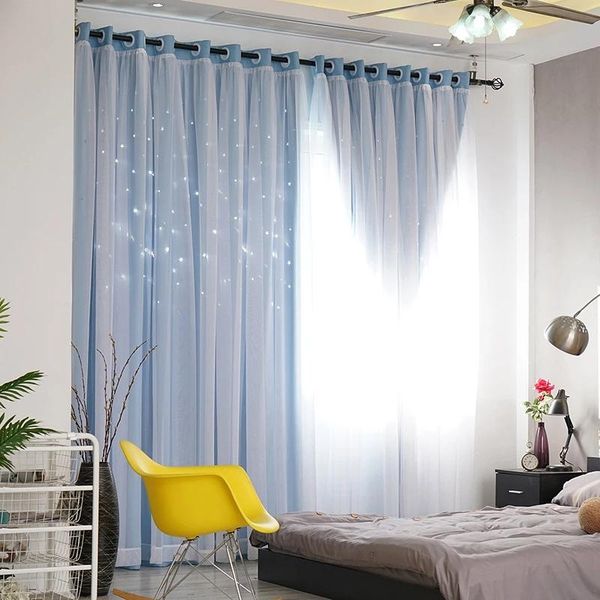 modern stars window curtains for living room bedroom kids multicolor voile tulle curtain double layer door & drapes
modern stars window curtains for living room bedroom kids multicolor voile tulle curtain double layer door & drapes