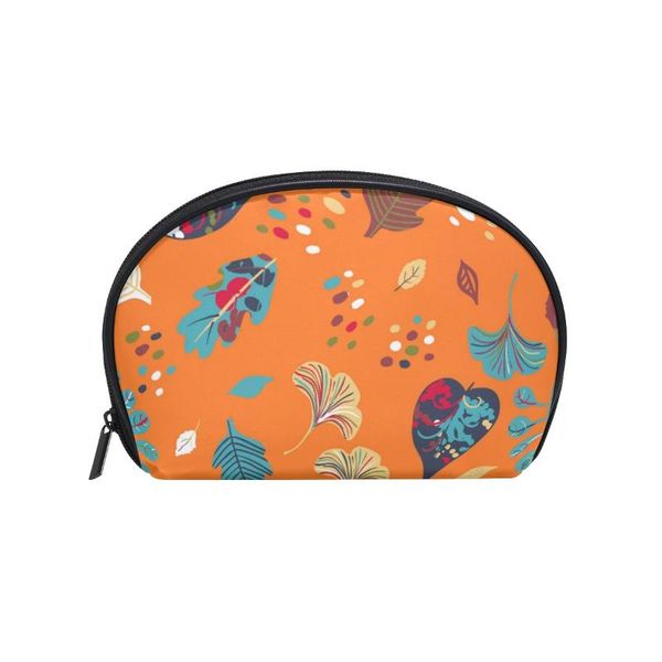 fengju multifuncition shell cosmetic bag purse half moon hanging travel toiletry pouch for girls woman abstract colorful leaves bags & cases
fengju multifuncition shell cosmetic bag purse half moon hanging travel toiletry pouch for girls woman abstract colorful leaves bags & cases