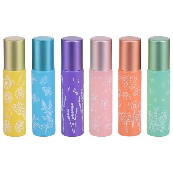 storage bottles & jars 6pcs travel essential oil roller bottle glass cosmetic containers vials
storage bottles & jars 6pcs travel essential oil roller bottle glass cosmetic containers vials
