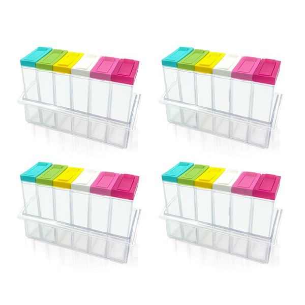 storage bottles & jars 12/24pcs container bottle transparent spice jar pepper sprayer condiment cruet kitchen tool
storage bottles & jars 12/24pcs container bottle transparent spice jar pepper sprayer condiment cruet kitchen tool
