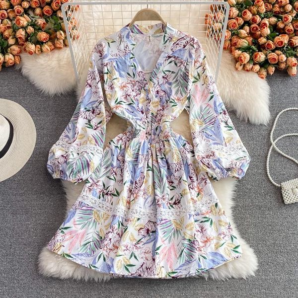 casual dresses 2021autumn v-neck stitching hollow lace printed dress elegant graceful mid-length a- line skirt, Black;gray
casual dresses 2021autumn v-neck stitching hollow lace printed dress elegant graceful mid-length a- line skirt, Black;gray