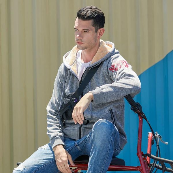 men's hoodies & sweatshirts 2021 men lamb wool zipper casual thick jacket autumn winter warm cashmere coat male sweatshirt letters prin, Black
men's hoodies & sweatshirts 2021 men lamb wool zipper casual thick jacket autumn winter warm cashmere coat male sweatshirt letters prin, Black