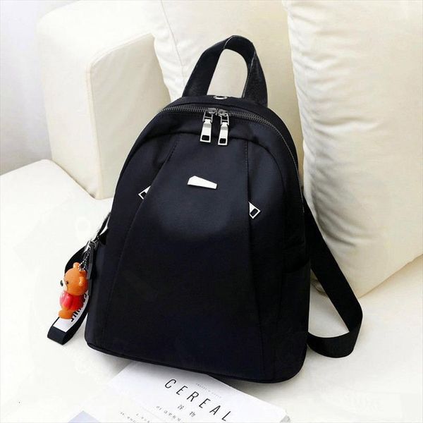 oxford cloth backpack female korean version student bag canvas waterproof fashion travel trend solid zipper
oxford cloth backpack female korean version student bag canvas waterproof fashion travel trend solid zipper