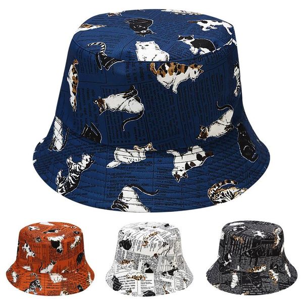 wide brim hats women fisherman's cap many cats printing bucket hat cute girls must have folding sunshade outdoor street sunscreen leisu, Blue;gray
wide brim hats women fisherman's cap many cats printing bucket hat cute girls must have folding sunshade outdoor street sunscreen leisu, Blue;gray