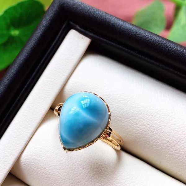 cluster rings certificate natural blue larimar ring for woman party birthday gift 19x16x13mm fashion 18k gold crystal adjustable, Golden;silver
cluster rings certificate natural blue larimar ring for woman party birthday gift 19x16x13mm fashion 18k gold crystal adjustable, Golden;silver