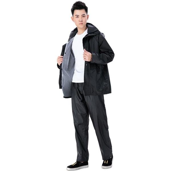 raincoats men waterproof raincoat jacket suit hiking camping motorcycle split with visor outdoor capa de chuva rain gear df50yy
raincoats men waterproof raincoat jacket suit hiking camping motorcycle split with visor outdoor capa de chuva rain gear df50yy