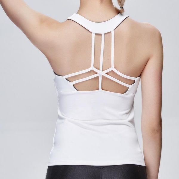 gym clothing fitness vest cross beauty back yoga sports shirt stretch breathable sweat running long, White;black
gym clothing fitness vest cross beauty back yoga sports shirt stretch breathable sweat running long, White;black