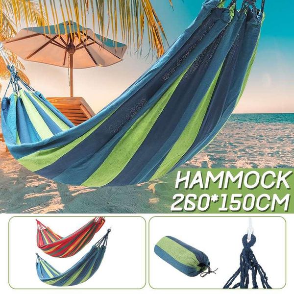 portable hammock outdoor garden sports home travel camping strong swing canvas stripe hang bed double people camp furniture
portable hammock outdoor garden sports home travel camping strong swing canvas stripe hang bed double people camp furniture