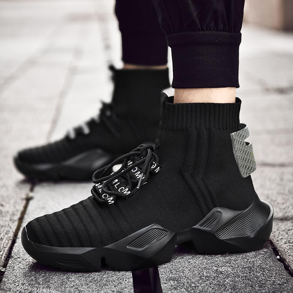 mens black knitted socks shoes ultra light and refreshing breathable fashion trend quality sports casual shoes hl024
mens black knitted socks shoes ultra light and refreshing breathable fashion trend quality sports casual shoes hl024