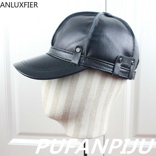 berets h6967 men's leather visor hat autumn winter cowhide leisure cap youth middle age male casual outdoor warm fashion cotton hats, Blue;gray
berets h6967 men's leather visor hat autumn winter cowhide leisure cap youth middle age male casual outdoor warm fashion cotton hats, Blue;gray