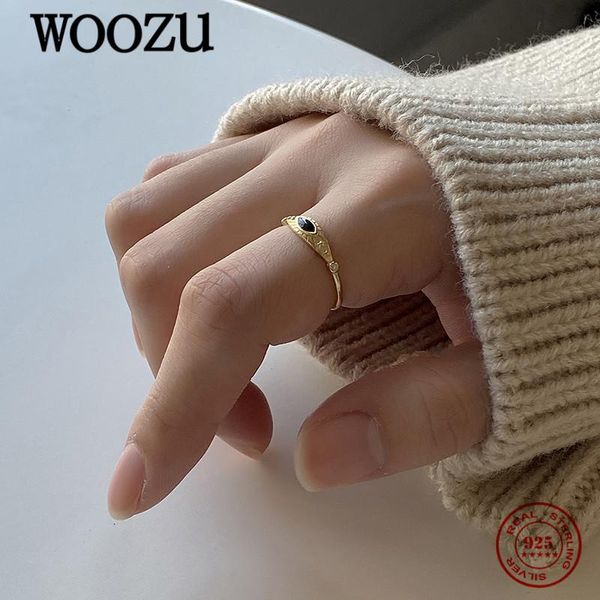 cluster rings woozu real 925 sterling silver punk black demon eye zircon open finger for women party bohemian hip hop rock jewelry gift, Golden;silver
cluster rings woozu real 925 sterling silver punk black demon eye zircon open finger for women party bohemian hip hop rock jewelry gift, Golden;silver