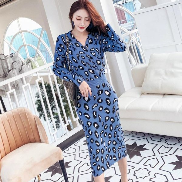 casual dresses 2021 women corset sheath long sleeve knitted dress winter print leopard ladies good elastic sweater runway robe, Black;gray
casual dresses 2021 women corset sheath long sleeve knitted dress winter print leopard ladies good elastic sweater runway robe, Black;gray