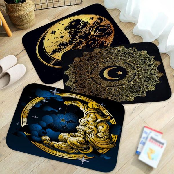 welcome doormat floor mats blue gold sun moon mandala print kitchen carpet doormats mat for living room anti-slip tapete carpets
welcome doormat floor mats blue gold sun moon mandala print kitchen carpet doormats mat for living room anti-slip tapete carpets