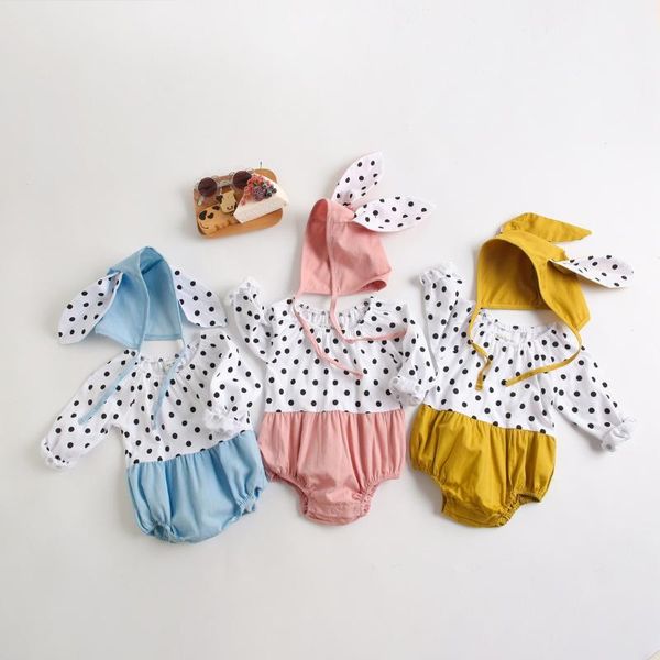 baby girls boys summer clothing set born dot romper infant child causal short long romper+cap 2056 mix color jumpsuits, Blue
baby girls boys summer clothing set born dot romper infant child causal short long romper+cap 2056 mix color jumpsuits, Blue