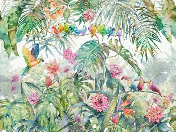 wallpapers cjsir custom american idyllic rain forest parrot tortoise palm tree leaf mural for living room wallpaper bedroom
wallpapers cjsir custom american idyllic rain forest parrot tortoise palm tree leaf mural for living room wallpaper bedroom
