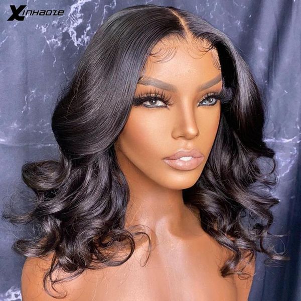lace wigs body wave short bob wig 13x4 front human hair brazilian remy 4x4 closure loose pre plucked 180 density for black women, Black;brown
lace wigs body wave short bob wig 13x4 front human hair brazilian remy 4x4 closure loose pre plucked 180 density for black women, Black;brown