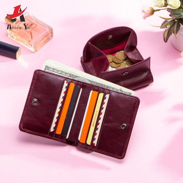 wallets attra-yo luxury fashion first layer cowhide ladies wallet genuine leather multi-function women card holders purse multi-card, Red;black
wallets attra-yo luxury fashion first layer cowhide ladies wallet genuine leather multi-function women card holders purse multi-card, Red;black