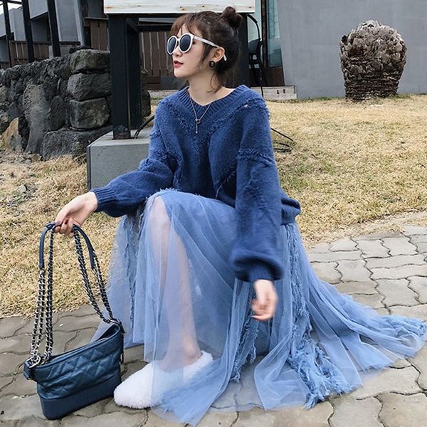 zawfl women spring autumn elegant pullover sweater + pleated skirt 2 piece set female knitted and mesh slim suit 210525, White
zawfl women spring autumn elegant pullover sweater + pleated skirt 2 piece set female knitted and mesh slim suit 210525, White