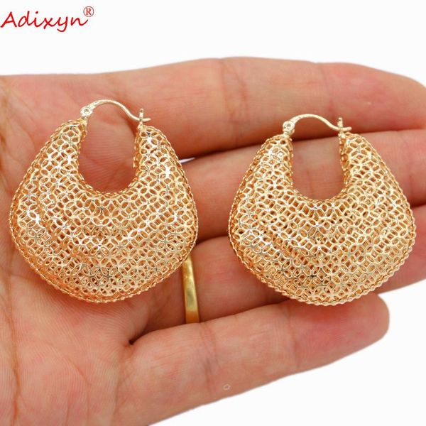 hoop & huggie adixyn luxury earrings rose gold color drop for women lady lovely gifts n051411, Golden;silver
hoop & huggie adixyn luxury earrings rose gold color drop for women lady lovely gifts n051411, Golden;silver