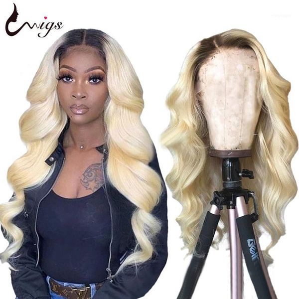 t1b 613 body wave lace front wig colorful ombre human hair 8-26 inch brazilian remy wigs for women 180 density1, Black;brown
t1b 613 body wave lace front wig colorful ombre human hair 8-26 inch brazilian remy wigs for women 180 density1, Black;brown