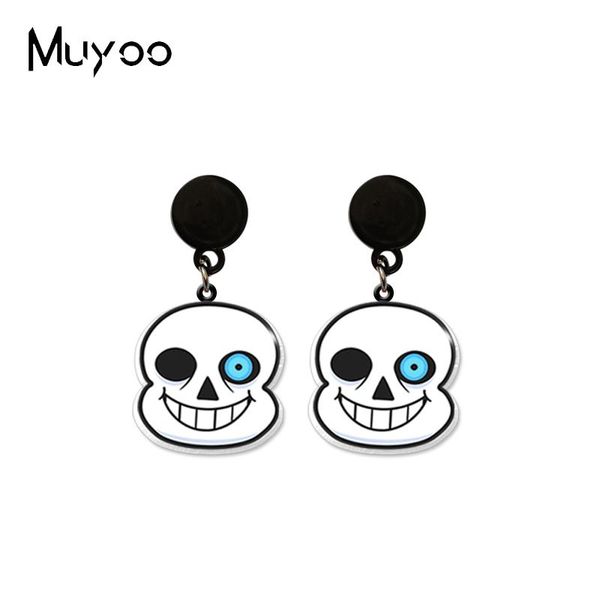 Arrival Lovely Earrings Online Game Undertale Characters Handmade Acrylic Print Epoxy Stud, Golden;silver
Arrival Lovely Earrings Online Game Undertale Characters Handmade Acrylic Print Epoxy Stud, Golden;silver