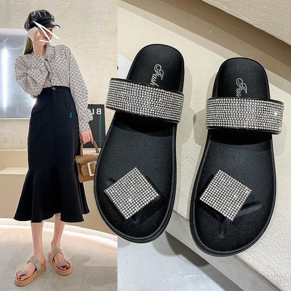 slippers beach shoes home women's low luxury slides rubber flip flops platform sabot massage flat designer summer hawaiian, Black
slippers beach shoes home women's low luxury slides rubber flip flops platform sabot massage flat designer summer hawaiian, Black