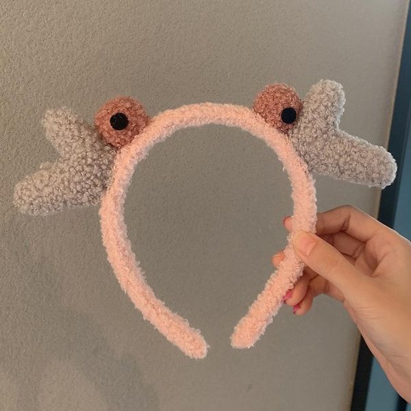 hair accessories makeup cute crab headband face funny plush antlers hairband washing cartoon hairpin eyes, Slivery;white
hair accessories makeup cute crab headband face funny plush antlers hairband washing cartoon hairpin eyes, Slivery;white