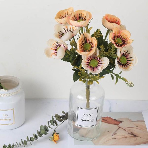 decorative flowers & wreaths artificial flower simulation tea rose bouquet fake floral decor home office silk wedding party ornament
decorative flowers & wreaths artificial flower simulation tea rose bouquet fake floral decor home office silk wedding party ornament
