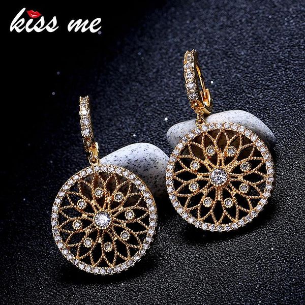 dangle & chandelier kiss me women earrings gold color copper zircon hollowed flower round drop korean fashion jewelry accessories, Silver
dangle & chandelier kiss me women earrings gold color copper zircon hollowed flower round drop korean fashion jewelry accessories, Silver