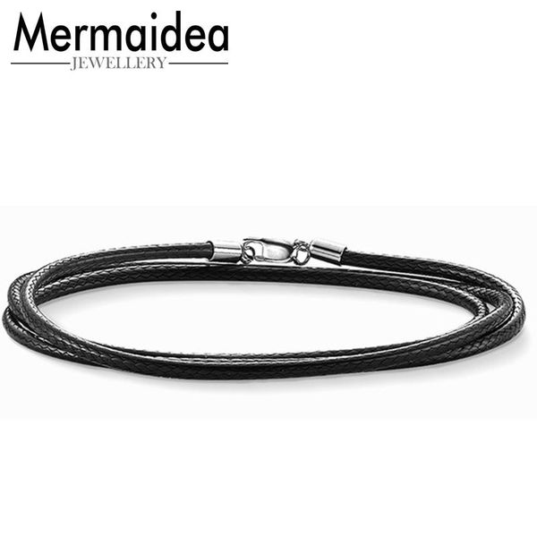 pendant necklaces black wax rope chain leather necklace women men fashion jewelry gift, Silver
pendant necklaces black wax rope chain leather necklace women men fashion jewelry gift, Silver