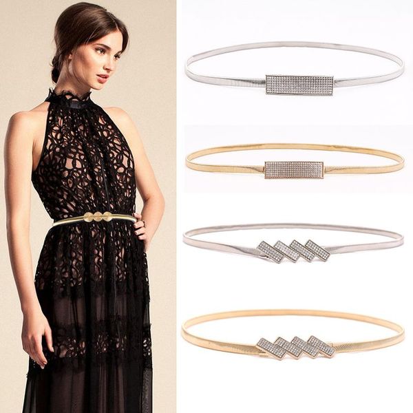 belts silver gold metal belt double ring imitate rhinestone lady waist dress suits elastic thin slim women waistband, Black;brown
belts silver gold metal belt double ring imitate rhinestone lady waist dress suits elastic thin slim women waistband, Black;brown