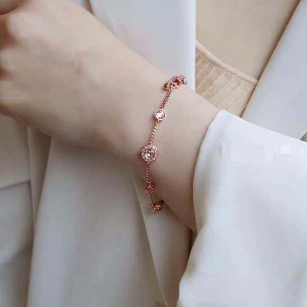 love bracelet girl's double-sided diamond crystal bracelet girl student niche design gift, Golden;silver
love bracelet girl's double-sided diamond crystal bracelet girl student niche design gift, Golden;silver