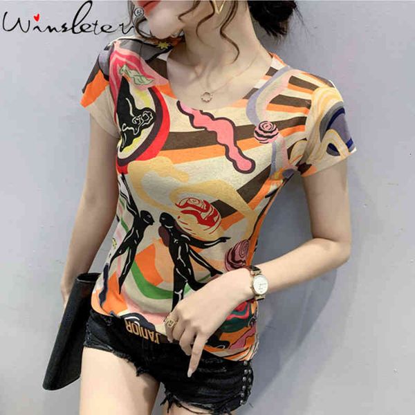 women's t-shirt summer european clothes t-shirt print person girl fashion women short tees bottoming slim 2021 t14002a ou05, White
women's t-shirt summer european clothes t-shirt print person girl fashion women short tees bottoming slim 2021 t14002a ou05, White