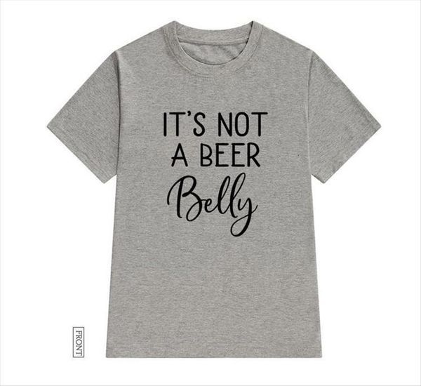 its not a beer belly women t shirts cotton casual funny lady yong girl tee 5 colors drop ship, White
its not a beer belly women t shirts cotton casual funny lady yong girl tee 5 colors drop ship, White