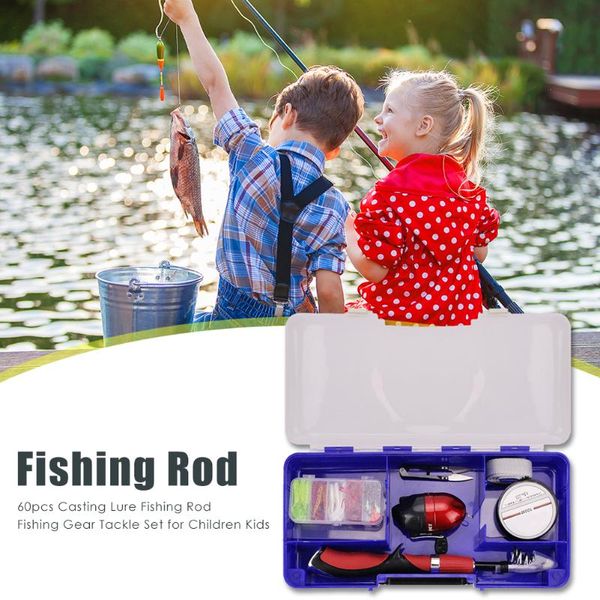 60pcs casting lure fishing rod portable gear tackle set outdoor easy carrying for children kid boat rods
60pcs casting lure fishing rod portable gear tackle set outdoor easy carrying for children kid boat rods