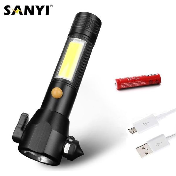 modes t6 cob led tactical flash light usb charging torch portable lantern self defense cutter hammer for emergency flashlights to torches
modes t6 cob led tactical flash light usb charging torch portable lantern self defense cutter hammer for emergency flashlights to torches