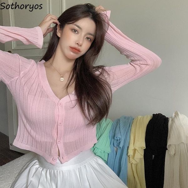 women's knits & tees women cardigan candy colors v-neck slim retro single-breasted all-match thin knitted outwear sweaters korean style, White
women's knits & tees women cardigan candy colors v-neck slim retro single-breasted all-match thin knitted outwear sweaters korean style, White