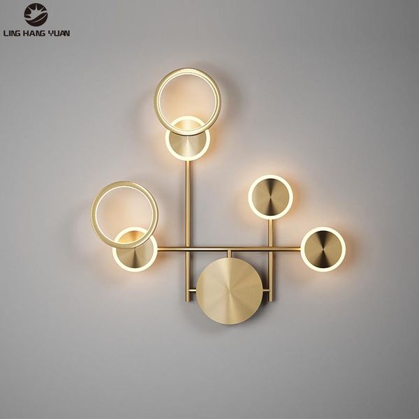 minimalist led wall light luxury full copper lamp for living room bedroom decor corridor aisle home indoor
minimalist led wall light luxury full copper lamp for living room bedroom decor corridor aisle home indoor