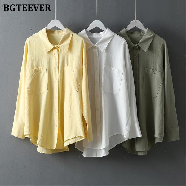 basic white spring summer women shirts turn down collar double pockets office ladies blouse female blusas
basic white spring summer women shirts turn down collar double pockets office ladies blouse female blusas