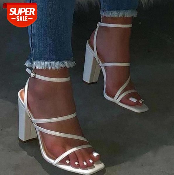 2021 women summer sandals high heel sandals woman slippers buckle open toe casual outdoor narrow band #u78h, Black
2021 women summer sandals high heel sandals woman slippers buckle open toe casual outdoor narrow band #u78h, Black