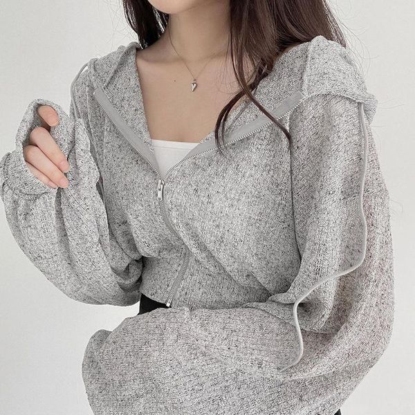 women's jackets 2021 grunge casual zipper basic short pollovers autumn winter long sleeve hoody sweatshirts hooded streetwear women zip, Black;brown
women's jackets 2021 grunge casual zipper basic short pollovers autumn winter long sleeve hoody sweatshirts hooded streetwear women zip, Black;brown