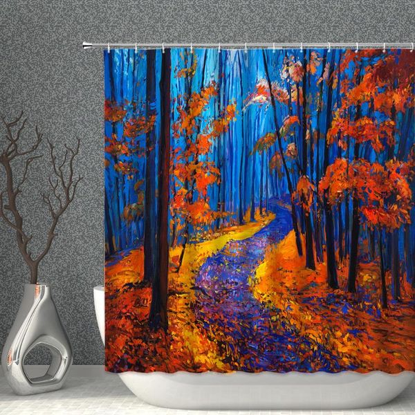 shower curtains oil painting landscape curtain abstract sky tree hand painted autumn colorful pattern water washable polyester with hooks
shower curtains oil painting landscape curtain abstract sky tree hand painted autumn colorful pattern water washable polyester with hooks