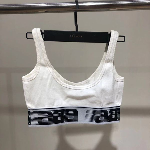 tanks aaw127 elegant style letter sports vest tank short splicing tight bottoming out camisole blouse woman a2, White
tanks aaw127 elegant style letter sports vest tank short splicing tight bottoming out camisole blouse woman a2, White