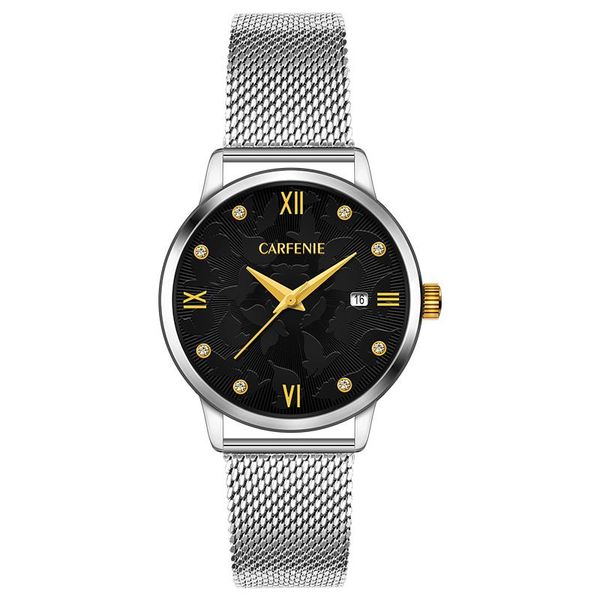 wristwatches fashion 2021 the latest ladies mesh belt watch wild lady creative gift wristwatch clock luxury, Slivery;brown
wristwatches fashion 2021 the latest ladies mesh belt watch wild lady creative gift wristwatch clock luxury, Slivery;brown
